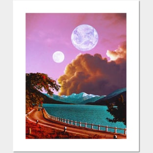 Along The Coast - Space Aesthetic, Retro Futurism, Sci-Fi Posters and Art